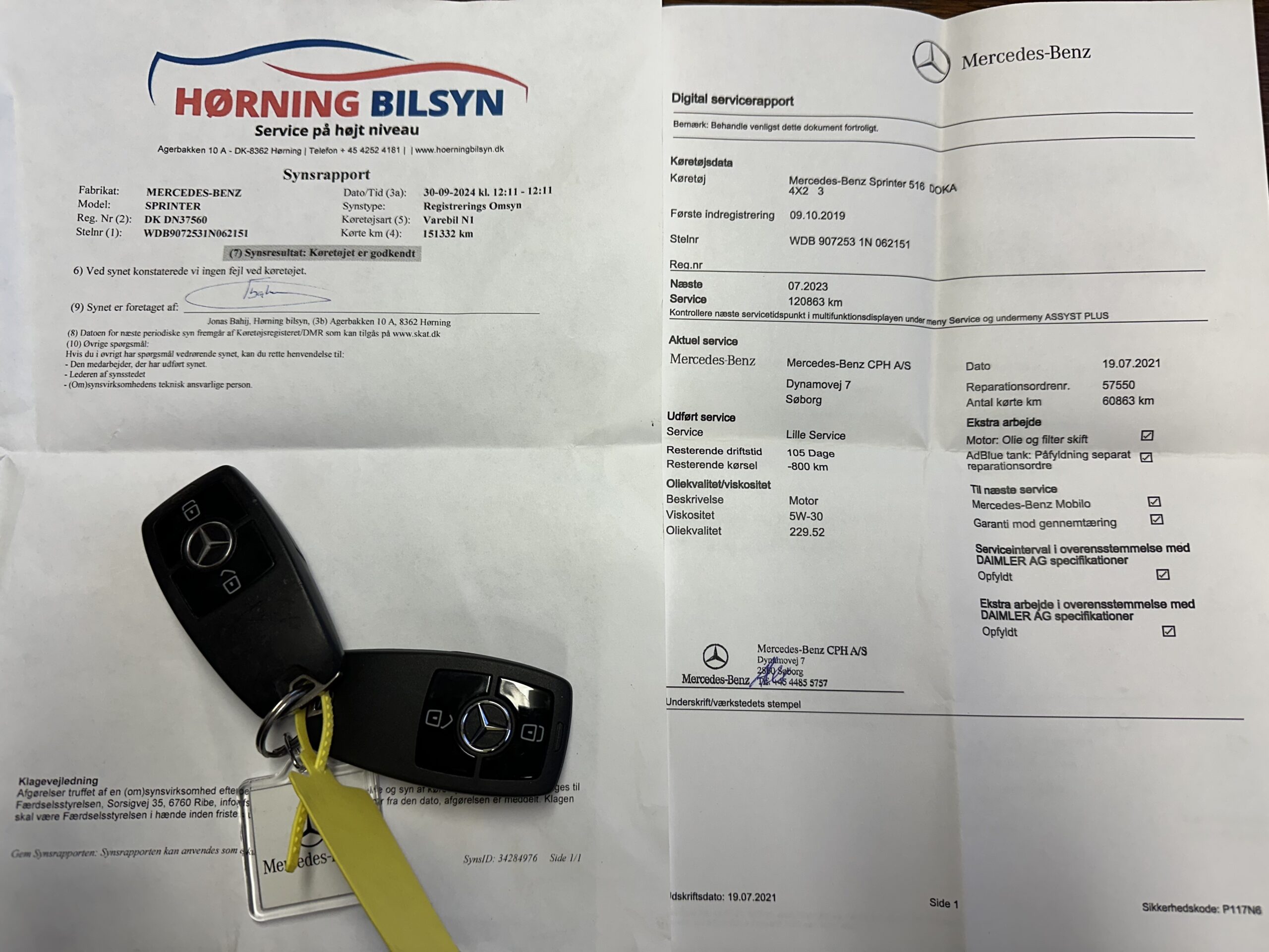 Mercedes-Benz Sprinter 516 L4 Doka