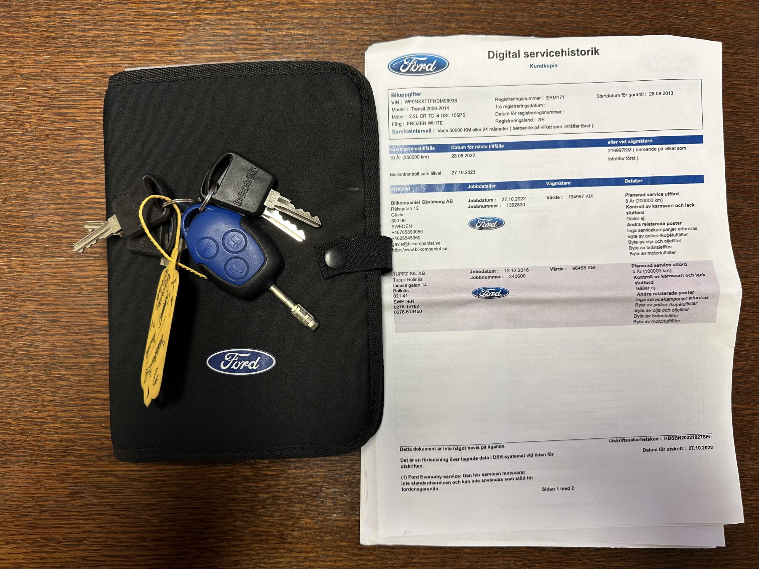 Ford Transit L4H1 Doka Serviceline