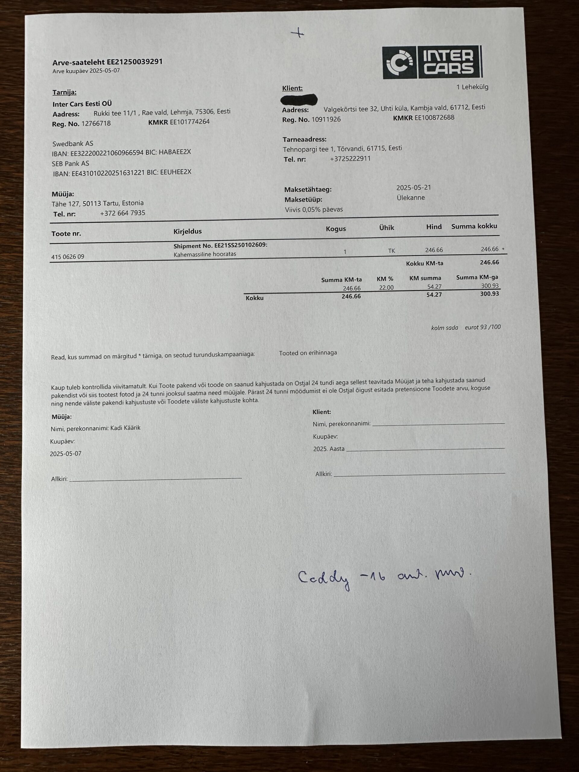 Volkswagen Caddy L1H1 Comfortline Dsg