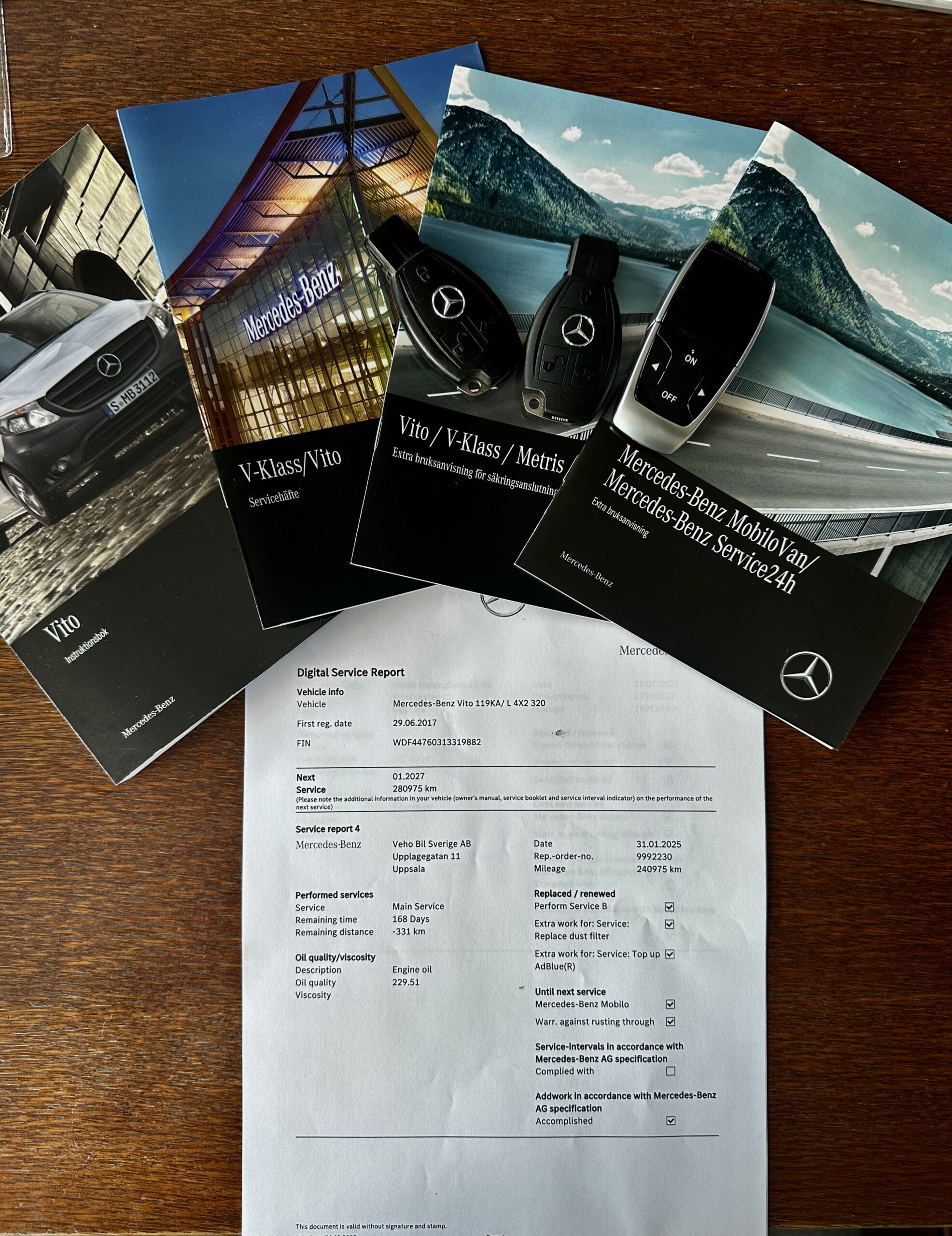 Mercedes Vito 119 4-Matic Aut. Lang 6.2017