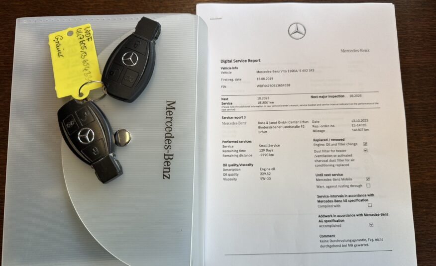 Mercedes-Benz Vito 116 L3H1 4-Matic Extra Lang