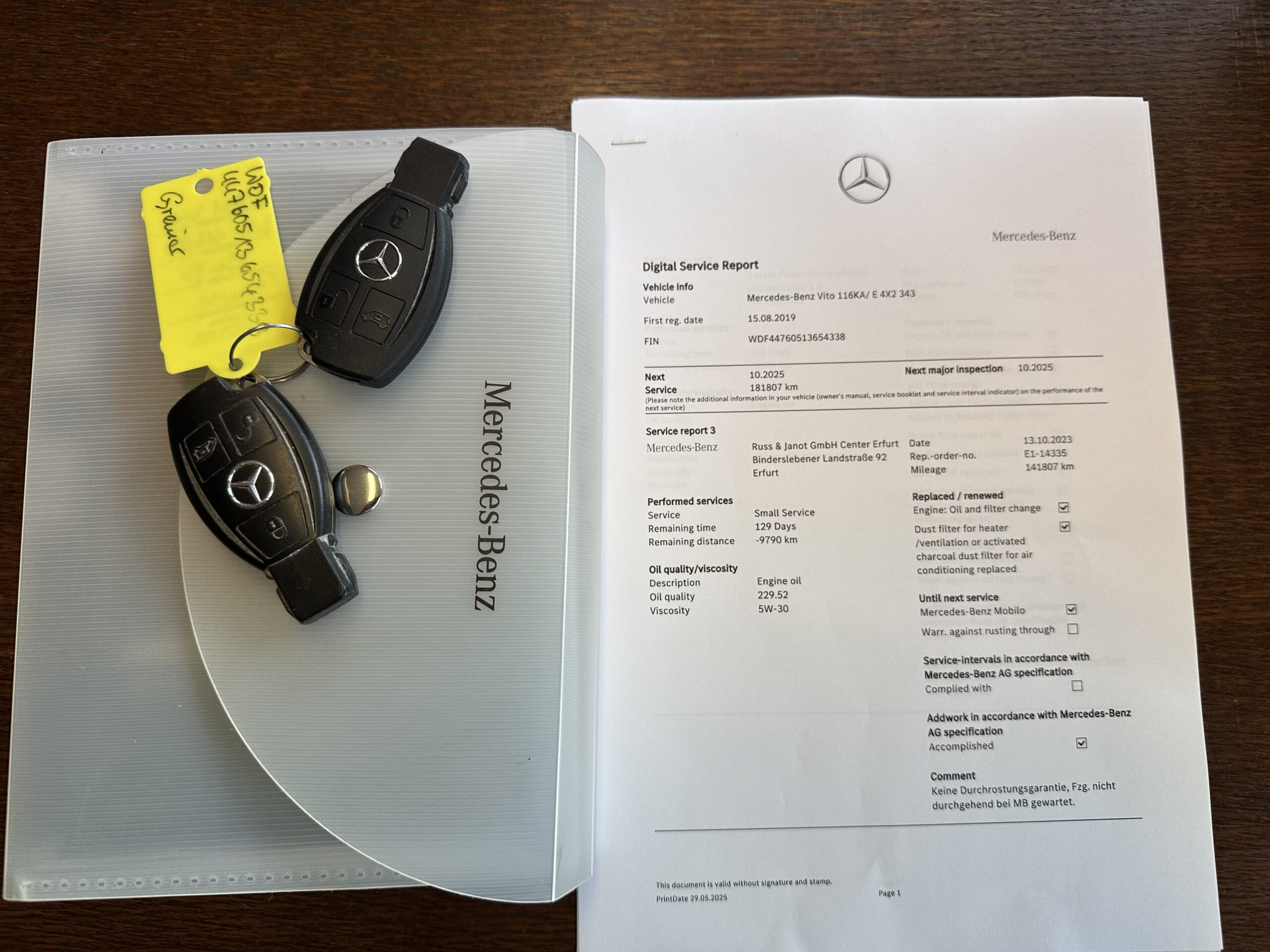 Mercedes-Benz Vito 116 L3H1 4-Matic Extra Lang 8.2019