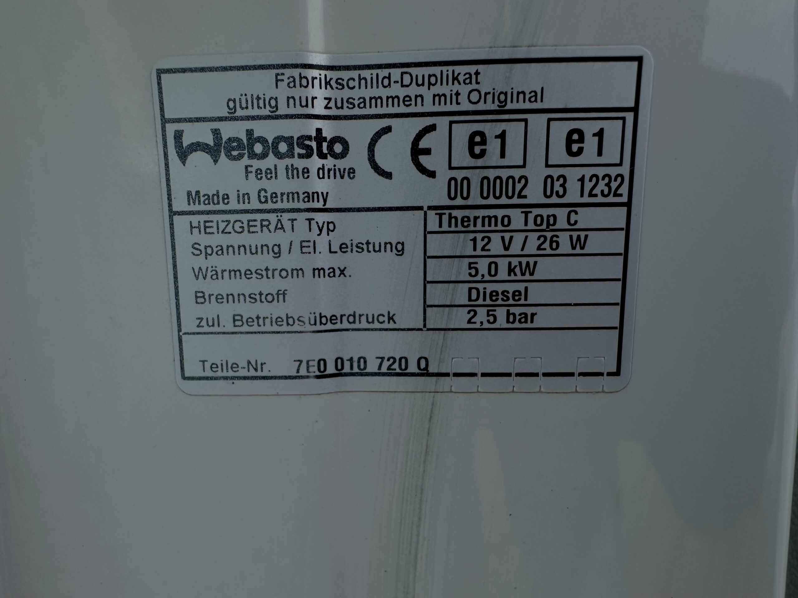 Volkswagen Transporter L2H1 Doka Serviceline