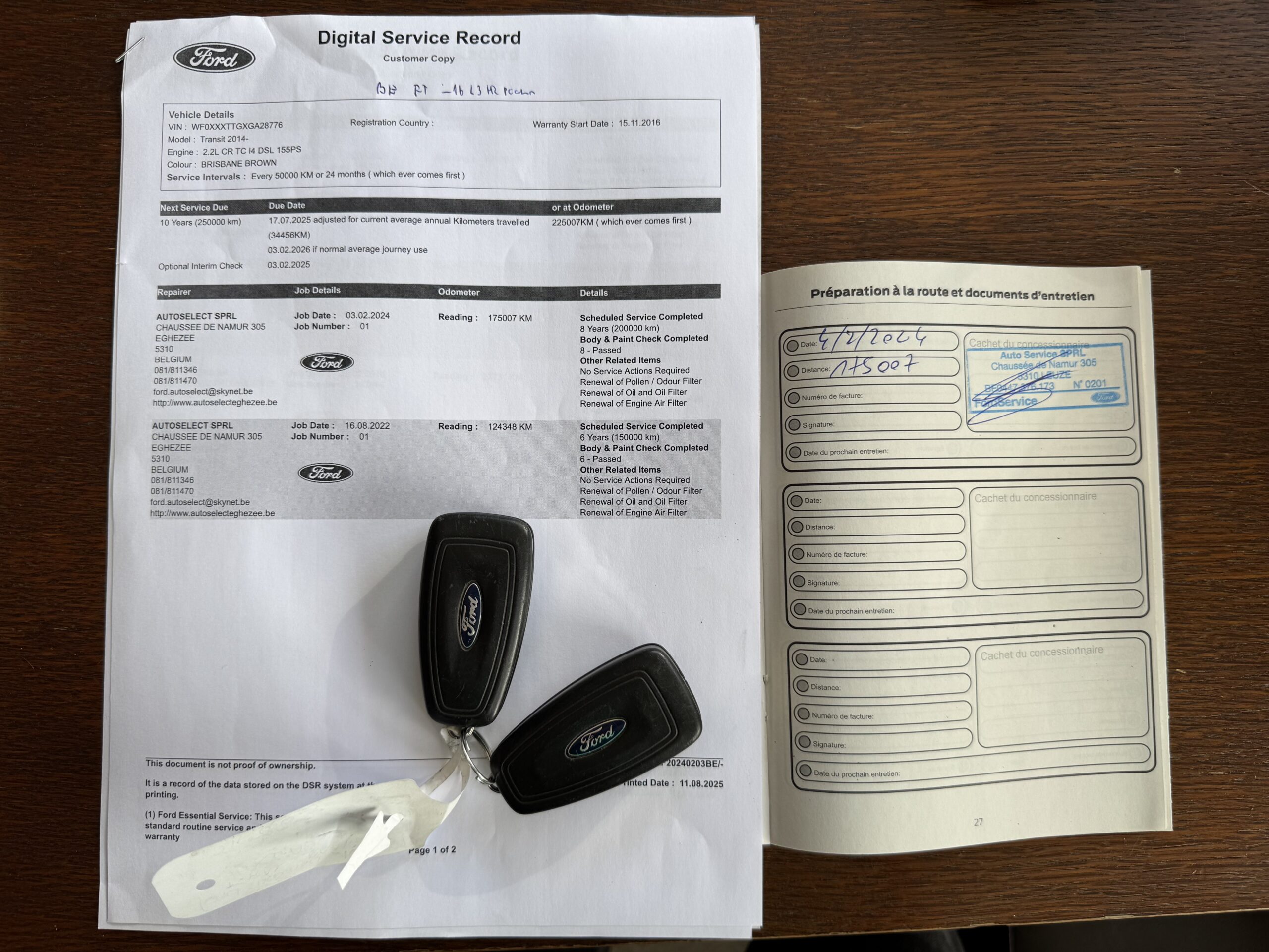 Ford Transit L3H2 Serviceline 11.2016