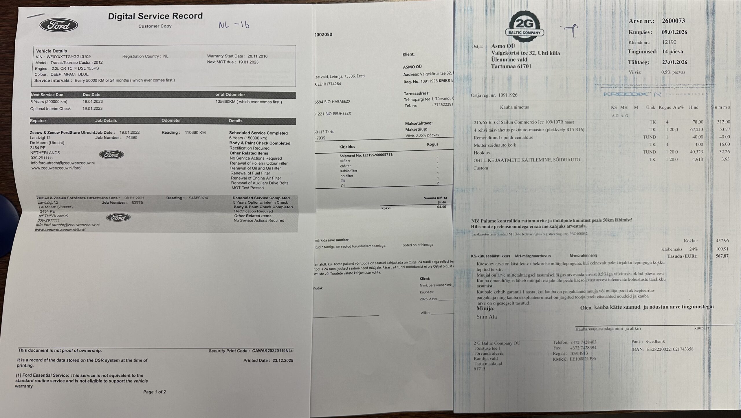 Ford Transit Custom L2H1 Titanium Sport 11.2016