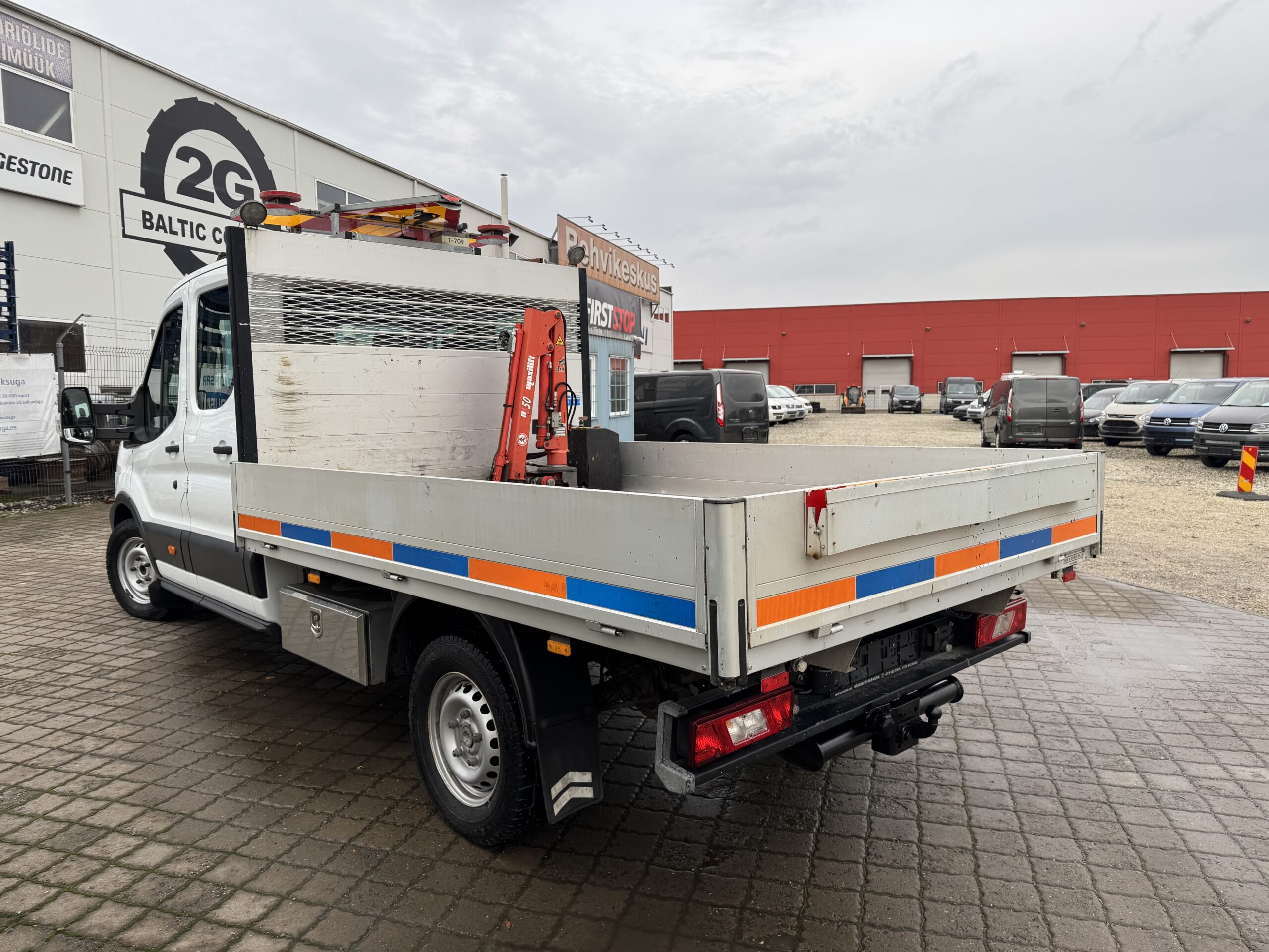 Ford Transit Doka L5 Kraana 6.2018