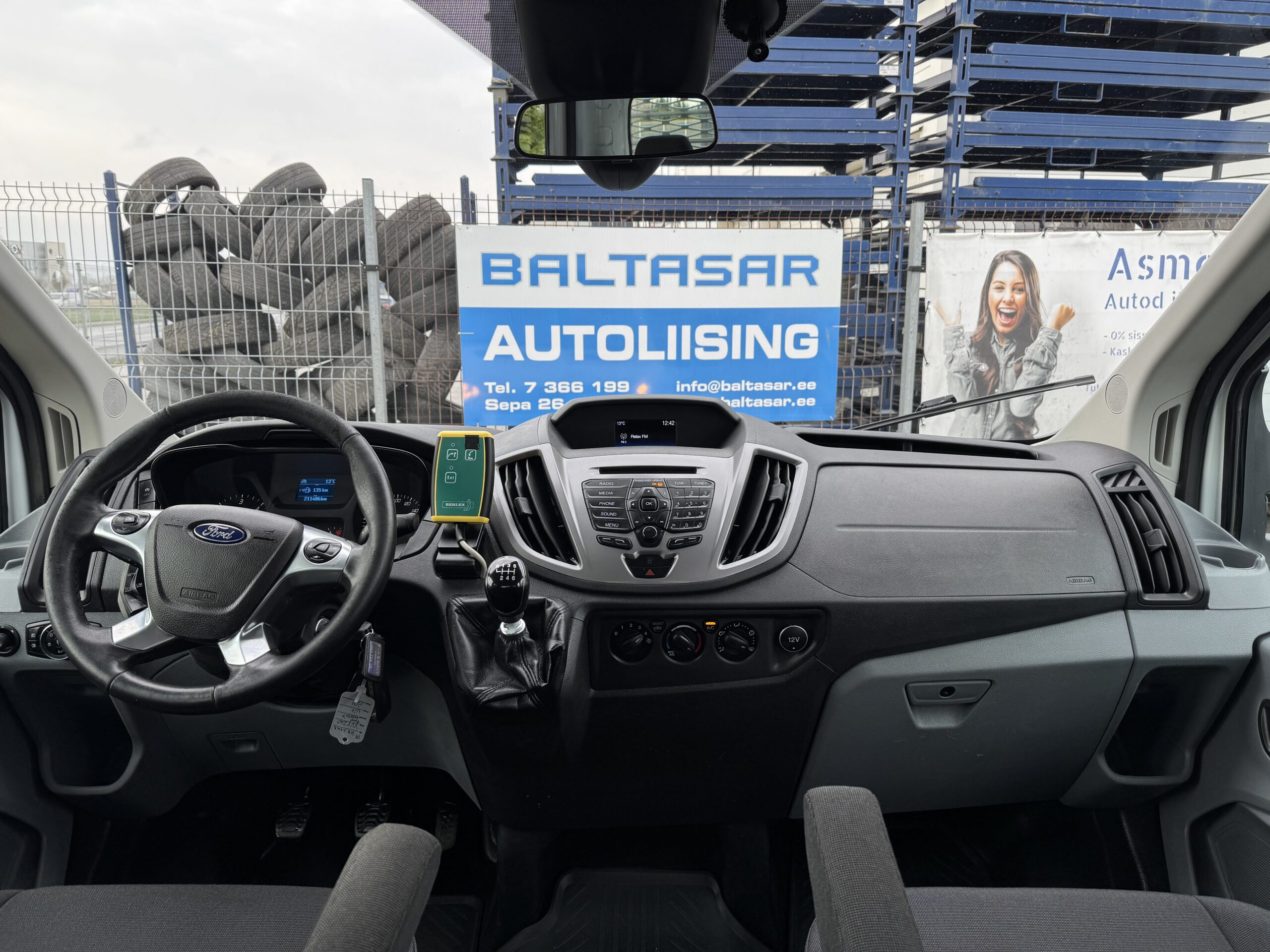 Ford Transit Doka L5 Kraana 6.2018