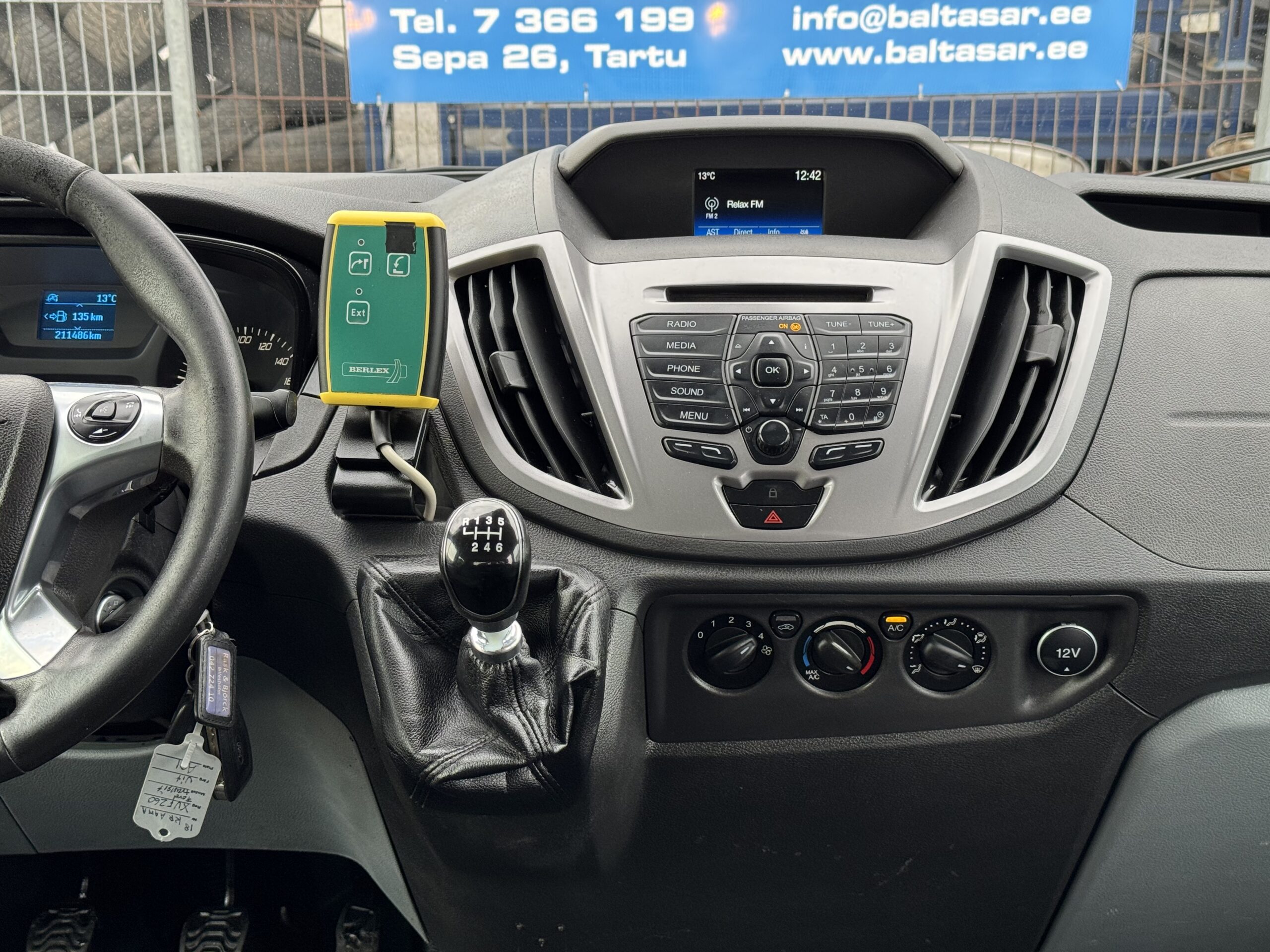 Ford Transit Doka L5 Kraana 6.2018