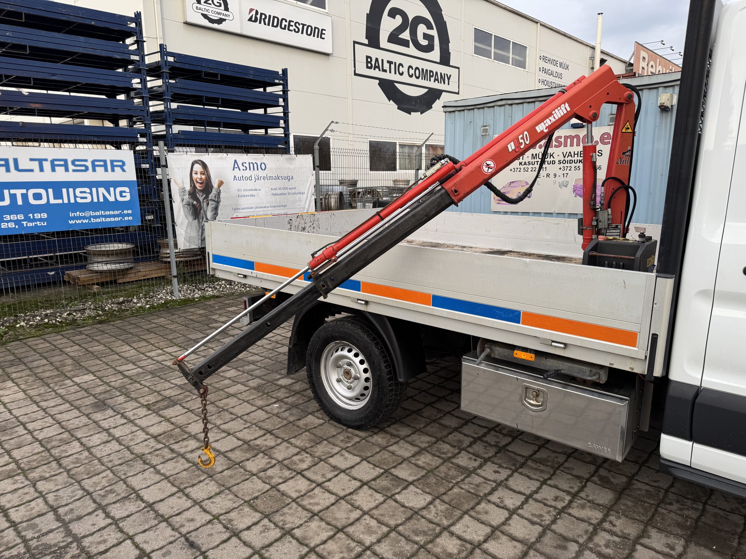 Ford Transit Doka L5 Kraana 6.2018