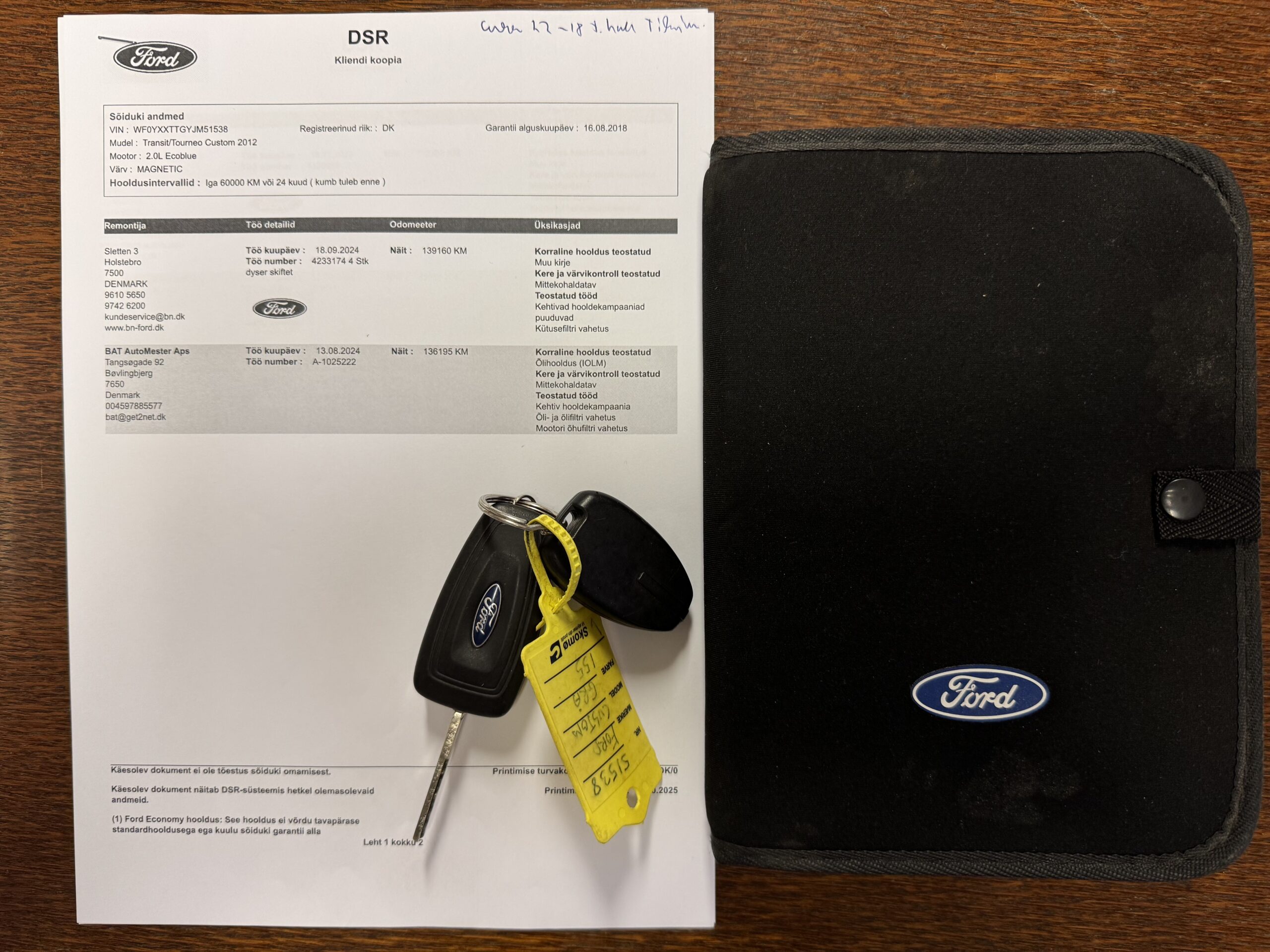 Ford Transit Custom L2H1 Titanium 8.2018