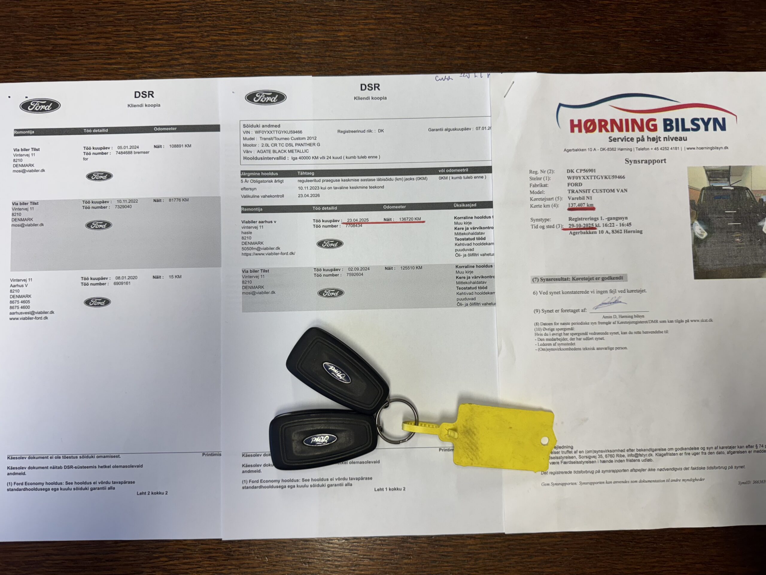 Ford Transit Custom L2H1 Serviceline 1.2020