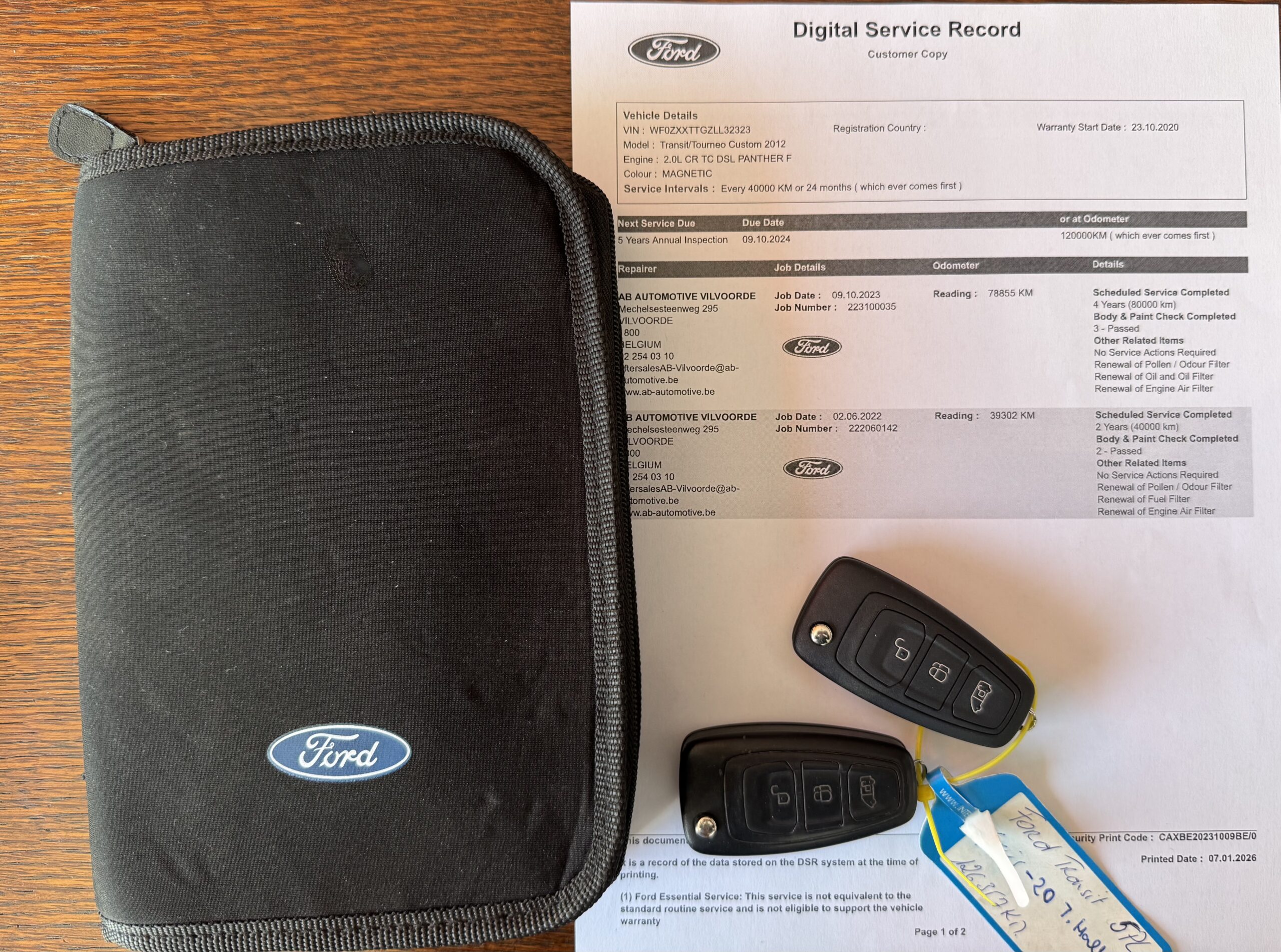 Ford Transit Custom L2H1 N1 5Ps 10.2020