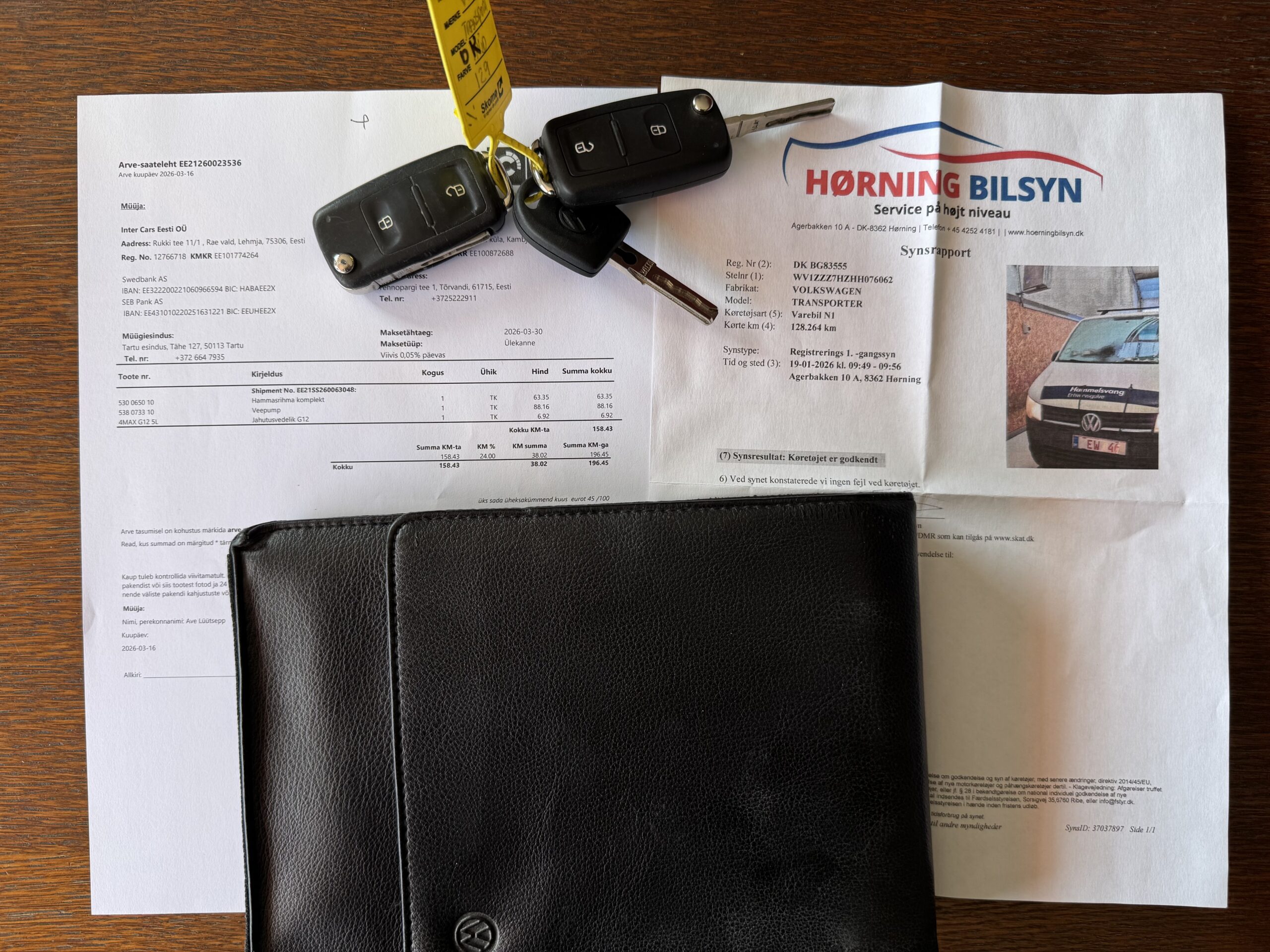 Volkswagen Transporter L2H1 11.2016 Serviceline